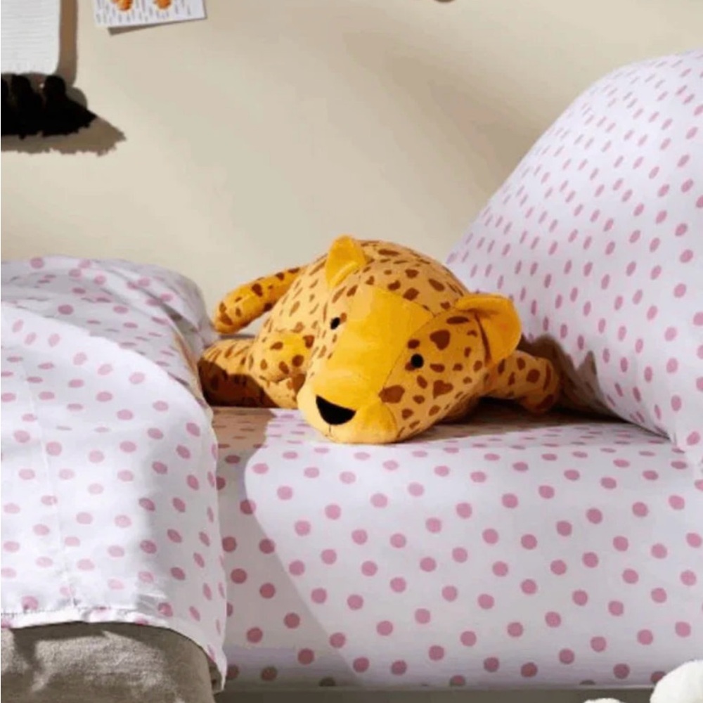 Pink Polka Dot Toy Sheets